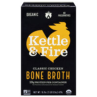 Kettle & Fire Bone Broth Classic Chicken, 16.9 Ounce