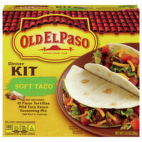 Old El Paso Dinner Kit, Soft Taco, 12.5 Ounce