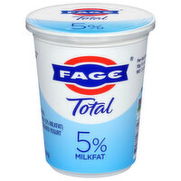 FAGE Yogurt, Greek, 5% Milkfat, Strained, 16 Ounce