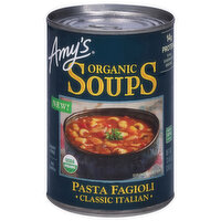 Amy's Soup Classic Italian Pasta Fagioli, 13.65 Ounce
