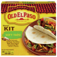 Old El Paso Dinner Kit, Soft Taco, 12.5 Ounce