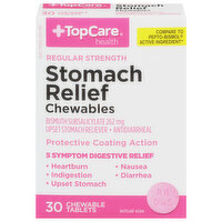 Top Care Antacid Pink Bismouth, 30 Each
