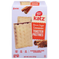 Katz Toaster Pastries Brown Sugar Cinnamon, 4 Each