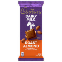 Cadbury DAIRY MILK Roast Almond Milk Chocolate Bar,, 3.5 Ounce