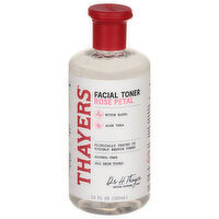 Thayers Facial Toner, Witch Hazel, Rose Petal, 12 Ounce