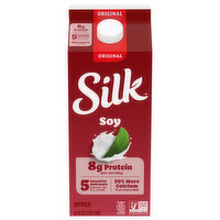 Silk Original Soy Milk, 64 Ounce