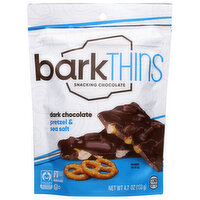 Bark Thins Dark Chocolate Pretzel With Sea Salt, 4.7 Ounce
