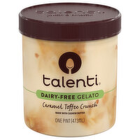 Talenti Non-Dairy Caramel Cookie Crunch Gelato, 16 Ounce