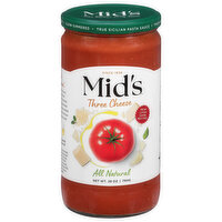 Mids Pasta Sauce Three Cheese, 28 Ounce
