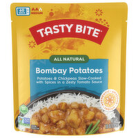 Tasty Bite Bombay Potatoes, Indian, Medium, 10 Ounce