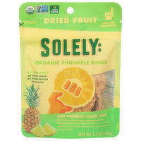Solely Dried Fruit Pineapple Ring, 3.5 Ounce