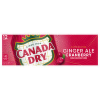 Canada Dry Cranberry Ginger Ale, 12 Each