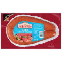 Johnsonville Sausage, Smoked, Beef, 12 Ounce