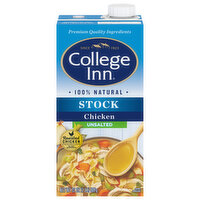 College Inn Bold Stock, Unsalted, Chicken, 32 Ounce