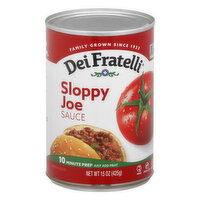 Dei Fratelli Homestyle Sloppy Joe Sauce, 15 Ounce