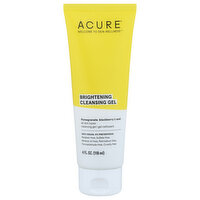 Acure Cleansing Gel Brightening, 4 Ounce