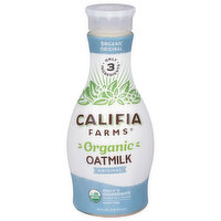 Califia Farms Organic Original Oatmilk, 48 Ounce