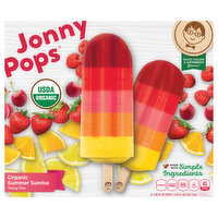Jonny Pops Summer Sunrise, 8 Each
