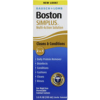 Bausch + Lomb Boston Simplus Contact Solution, 3.5 Ounce