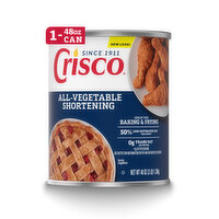 Crisco Vegetable Shortening, 48 Ounce