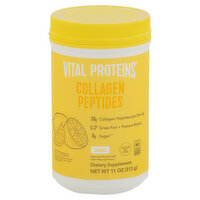 Vital Proteins Collagen Peptides Lemon, 10 Ounce