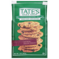Tate's Bake Shop Cookies, Oatmeal Raisin, 7 Ounce