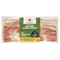 Applegate Hickory Smoked Uncured Sunday Bacon, 8 Ounce