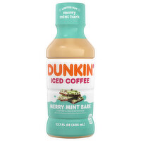 Dunkin Donuts Iced Coffee Mint Bark, 13.7 Fluid ounce