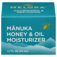 Melora Manuka Honey & Oil Face Moisturizer, 1.7 Ounce