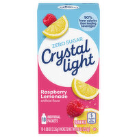 Crystal Light Raspberry Lemonade Artificially Flavored Powdered Drink Mix, 10 Each