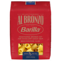 Barilla Al Bronzo Mezzi Rigatoni, 16 Ounce