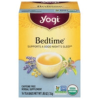 Yogi Bedtime Organic Tea, 16 Each