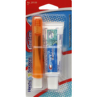 Crest Toothpaste And Travel Toothbrush, 1 Each