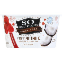 So Delicious Coconut Milk Yogurt Alternative, Raspberry, 5.3 Ounce