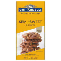 Ghirardelli Premium Baking Bar Semi-Sweet Chocolate, 4 Ounce