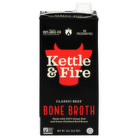 Kettle & Fire Bone Broth Classic Beef, 32 Ounce