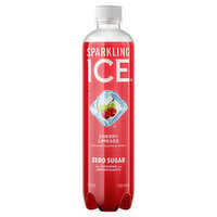 Sparkling Ice Cherry Limeade Sparkling Water, 17 Ounce