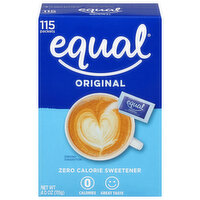 Equal Original 0 Calorie Sweetener Packets, 115 Each