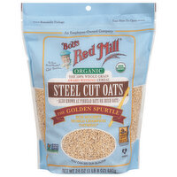 Bob's Red Mill Steel Cut Oats, Organic, 24 Ounce