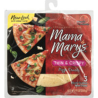 Mama Marys 7in Thin And Crispy, 3 Each