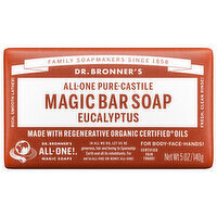 Dr. Bronner's Bar Soap, All-One Hemp Eucalyptus, 5 Ounce