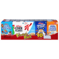 Kellogg's Breakfast Cereal, Single Serve Cereal To Go, Kids Snacks, Variety Pack, 10.94 Ounce