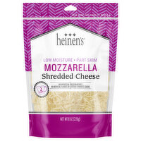 Heinen's Shredded Mozzarella Cheese, 8 Ounce