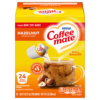 Coffee Mate Hazelnut Creamer Singles, 24 Each