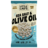 Little Lad's Small-Batch Popcorn Sea Salt & Olive Oil, 4.8 Ounce