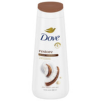 Dove Coconut And Cocoa Butter Body Wash, 20 Fluid ounce
