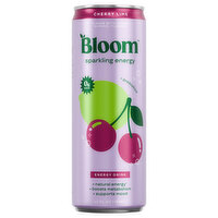 Bloom Sparkling Energy Cherry Lime, 12 Ounce