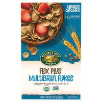 Nature's Path Flax Plus Multibran Flakes Cereal, 13.25 Ounce