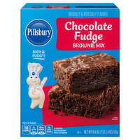 Pillsbury Brownie Mix, Chocolate Fudge, Family Size, 18.4 Ounce