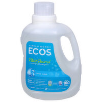 Ecos Detergent Free & Clear, 100 Ounce